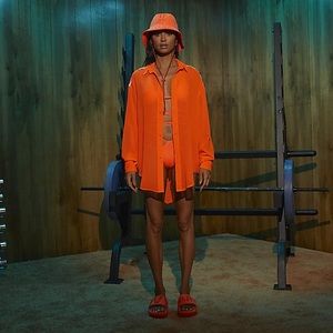 Adidas Ivy Park Swim Cover Up Overshirt